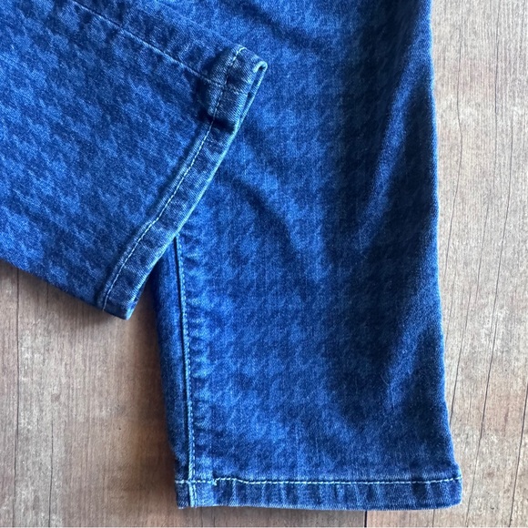 Anthropologie Pilcro and the Letterpress Houndstooth Mid-Rise Skinny Jean Sz 32 - Picture 6 of 9